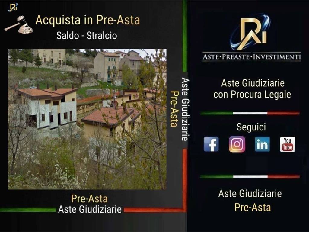 Appartamento all'asta via gran sasso 67048, rocca di mezzo