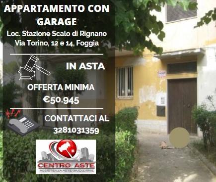 Appartamento all'asta strada provinciale borgo celano rignano scalo, foggia