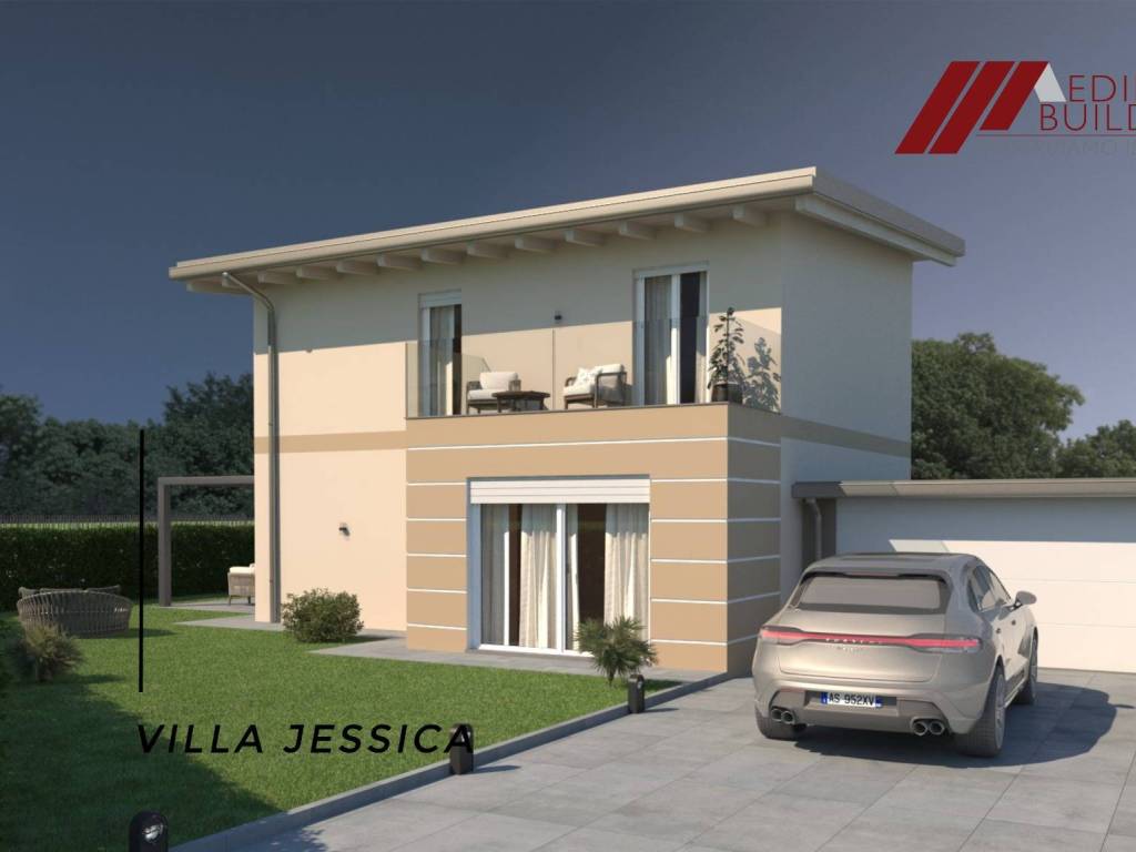 Villa unifamiliare, nuova, 223 m², solbiate arno