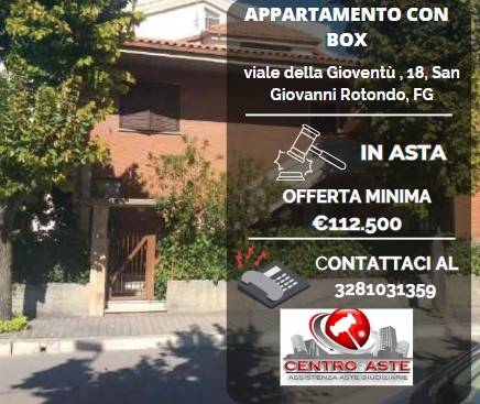 Appartamento all'asta viale della gioventù, 18, 71013 san giovanni rotondo italia, san giovanni rotondo