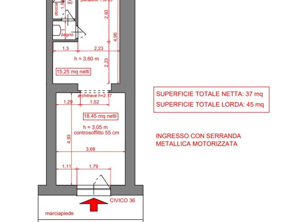 Locale commerciale via livornese 36, porta a mare, pisa