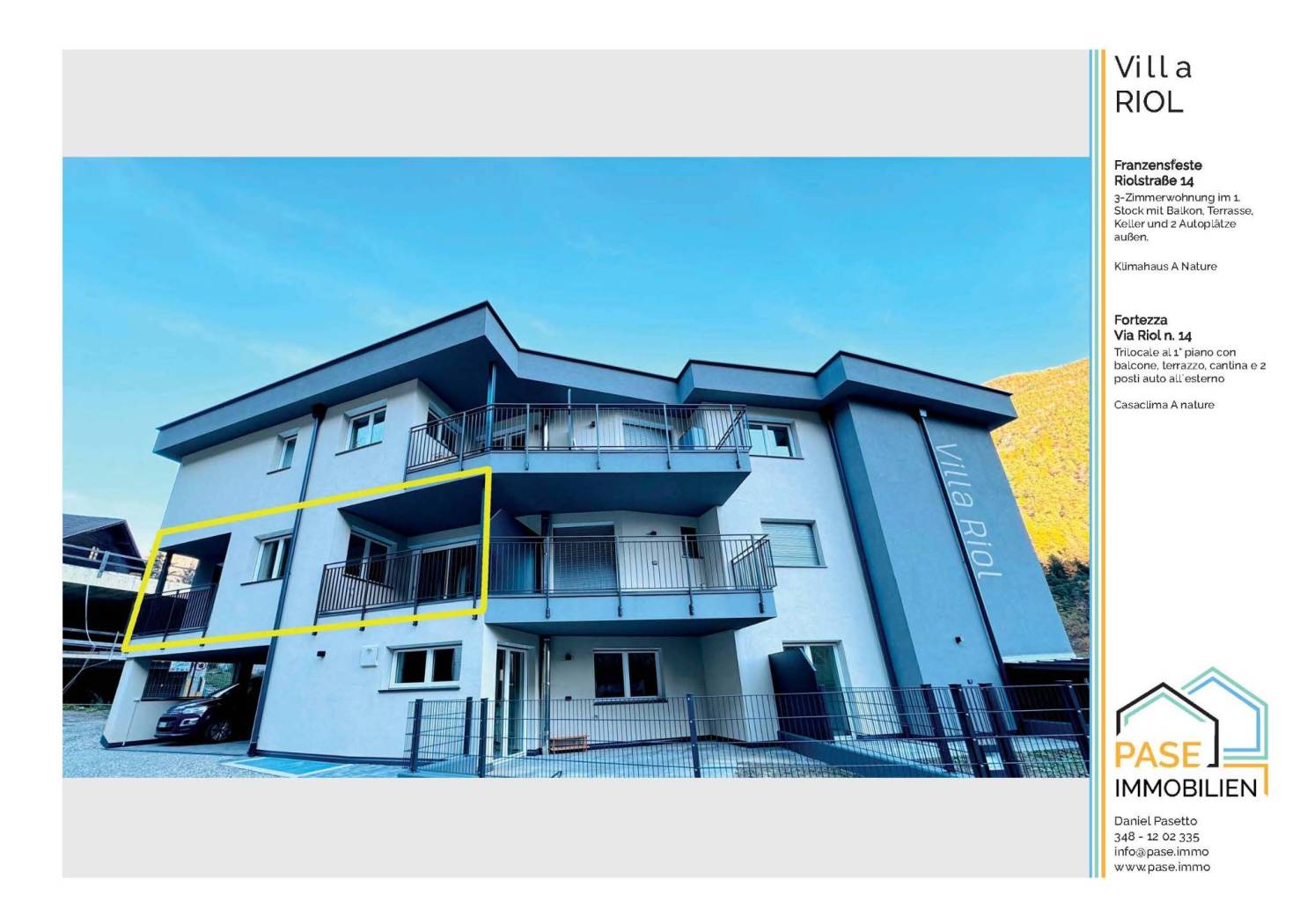 Appartamento in vendita a Fortezza