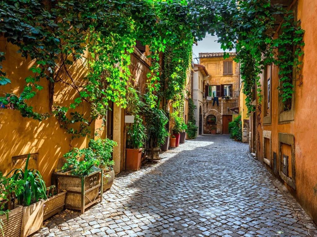 Ristorante piazza di san cosimato, trastevere, roma