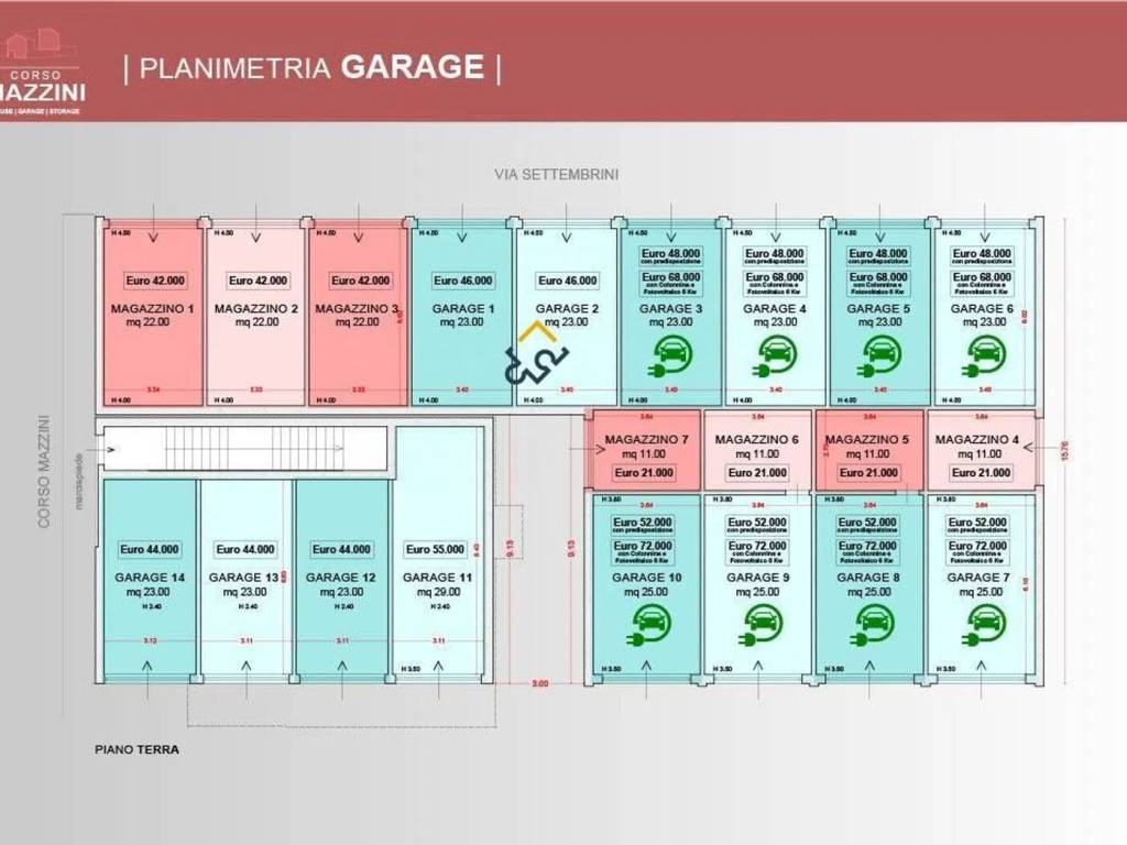 Garage - box via luigi settembrini, centro, san benedetto del tronto