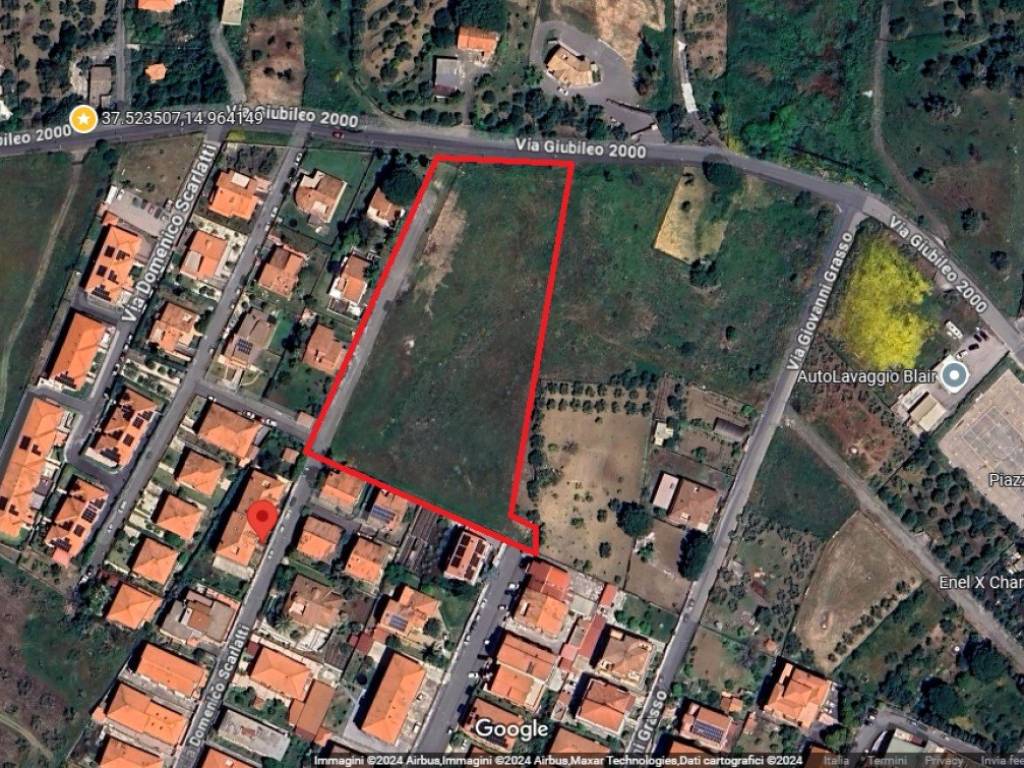 Terreno edificabile via domenico scarlatti 53, motta sant'anastasia