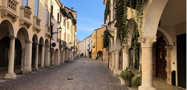 Trilocale contra' delle canove, centro storico, vicenza