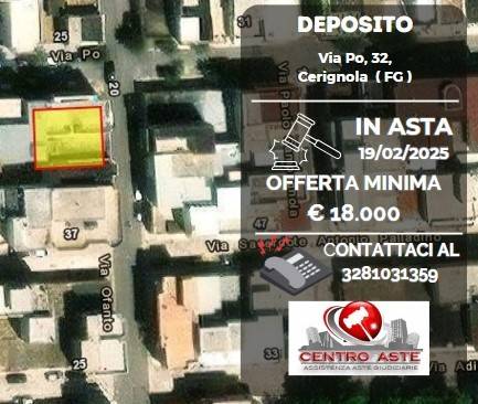 Garage - box all'asta via po, 32, 71042 cerignola italia, cerignola