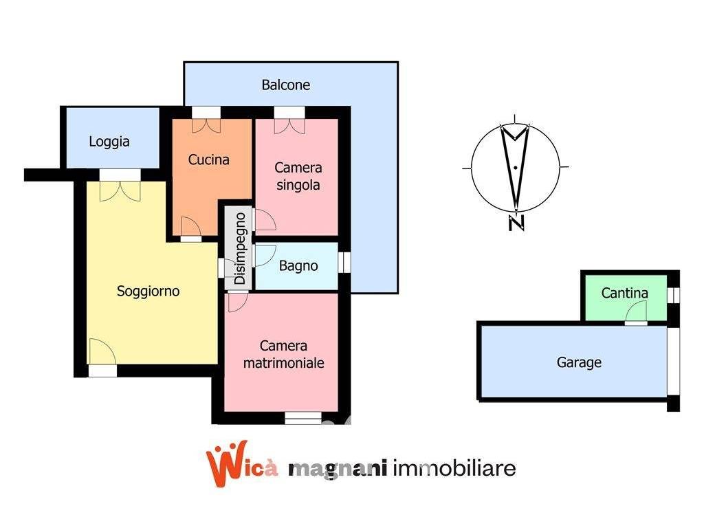 Quadrilocale buono stato, primo piano, ospedale - case finali, cesena