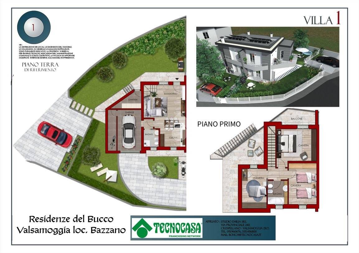 Villa in vendita a Valsamoggia