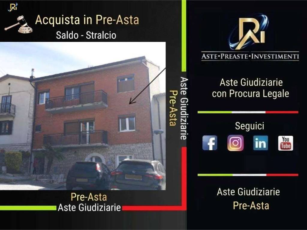 Appartamento all'asta via fiume , 113, castelpetroso