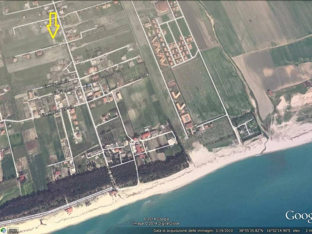 Terreno edificabile via marina traversa 2 40, centro, botricello