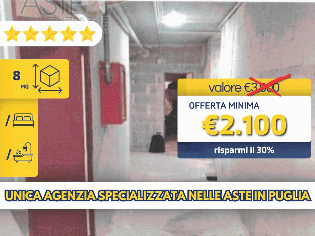 Garage - box all'asta piazza sandro pertini 22, taranto