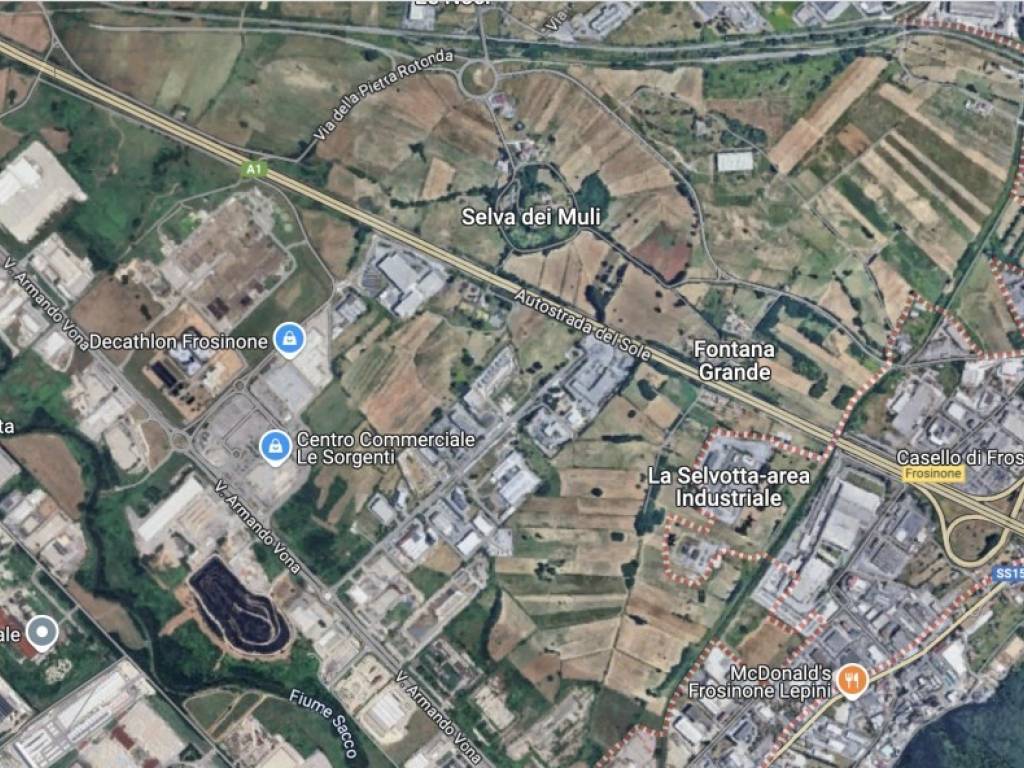 Terreno edificabile via armando vona, la selvotta area industriale, frosinone
