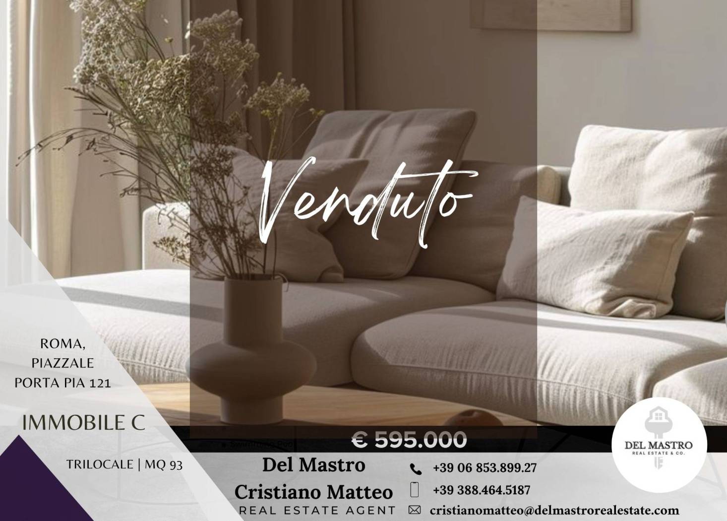 Appartamento in vendita a Roma