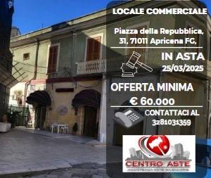 Negozio all'asta piazza della repubblica, 31/31, 71011 apricena italia, apricena