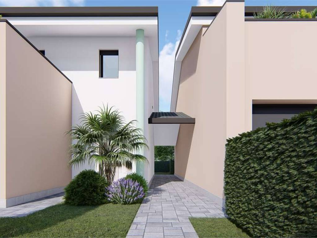 Villa a schiera via saragat, morbidina - cuneo, carpi