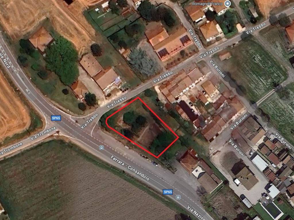 Terreno edificabile via trebbo 1, consandolo, argenta