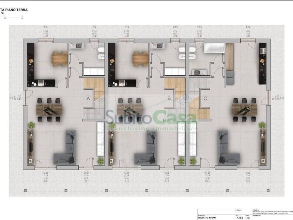 Villa a schiera via degli orti, rosciano