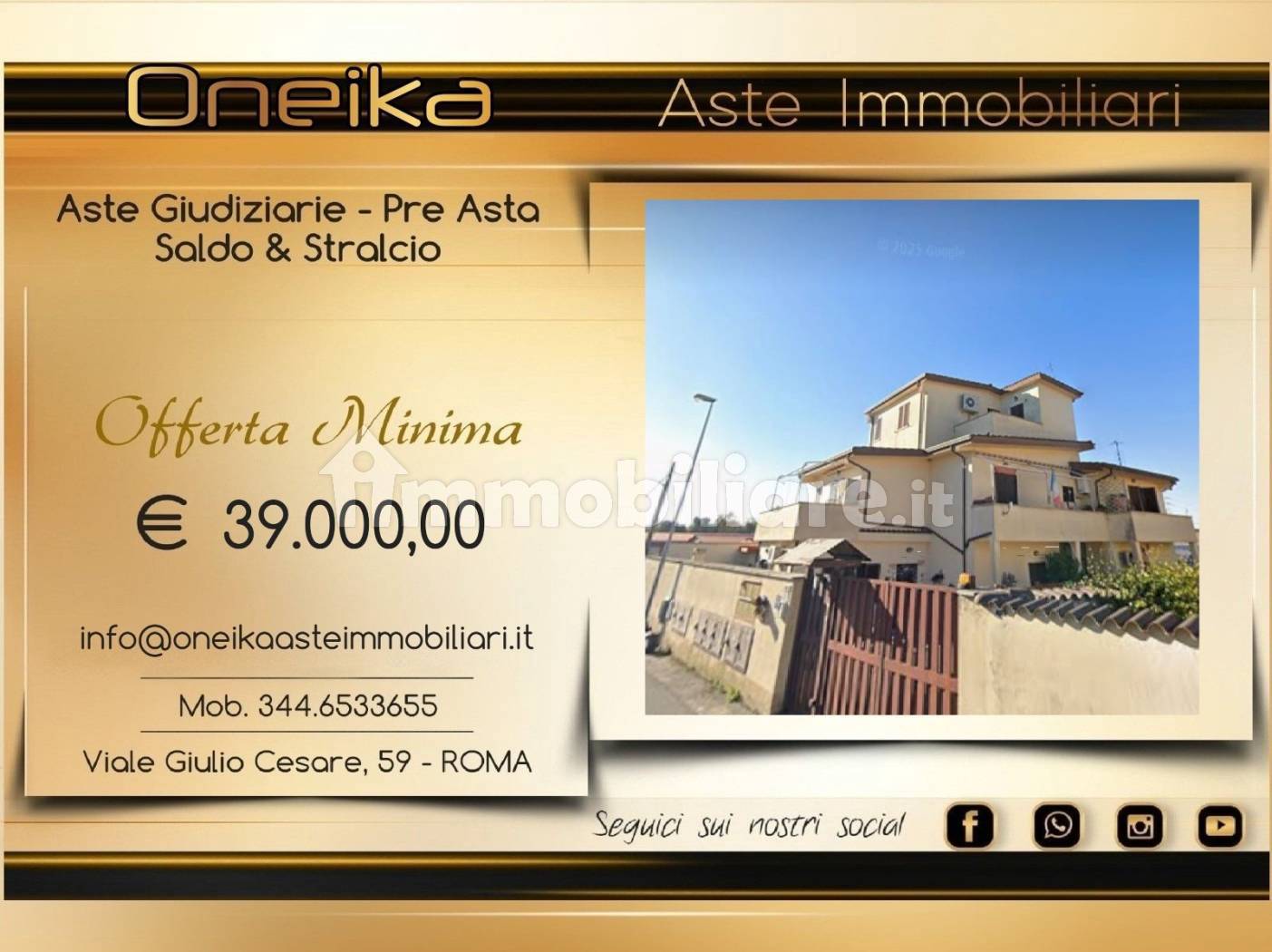 Appartamento in vendita a Roma