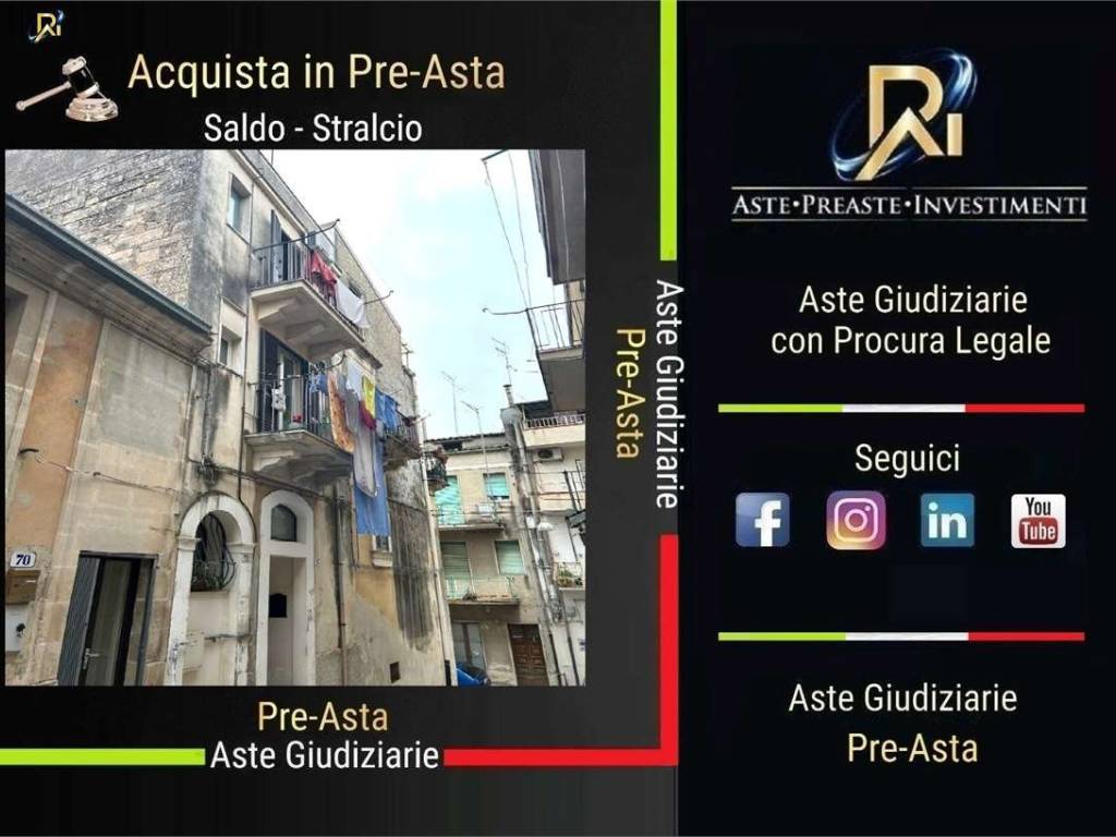 Appartamento all'asta via milazzo , 74, ragusa