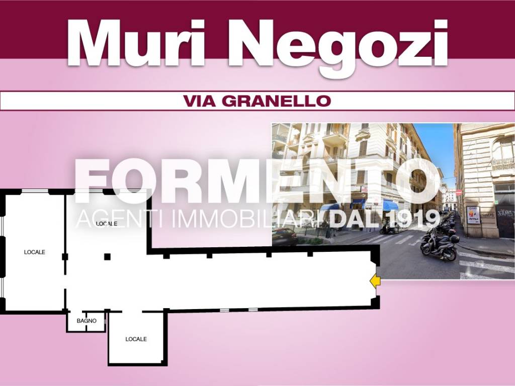 Locale commerciale via granello, quadrilatero, genova