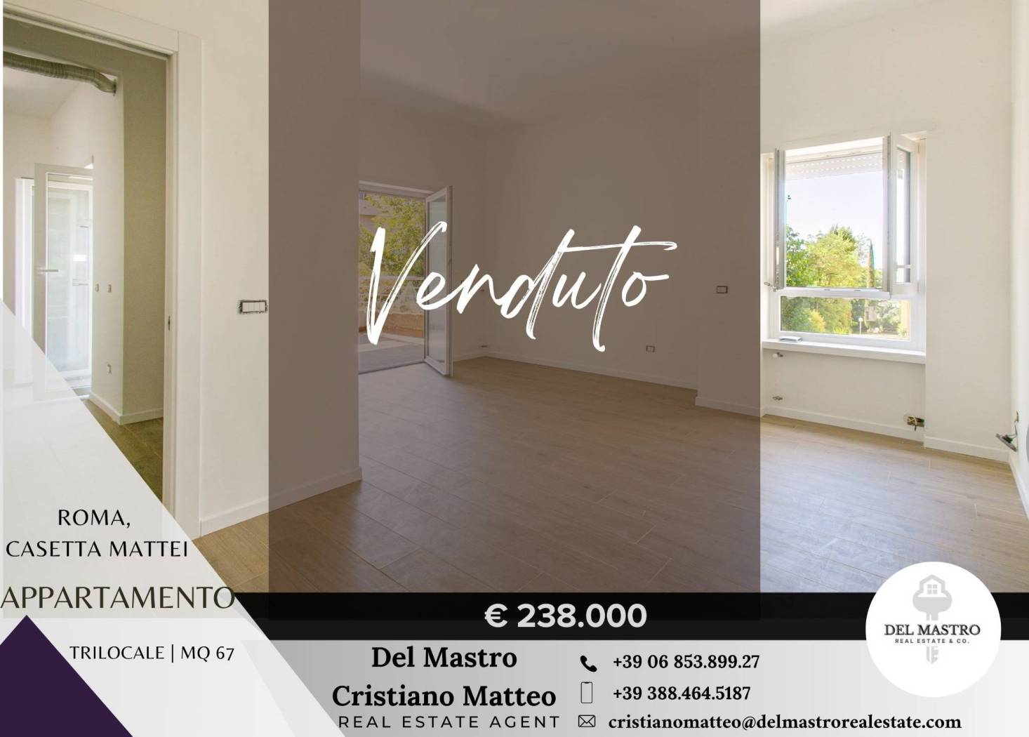 Appartamento in vendita a Roma