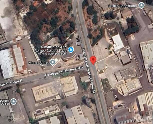 Capannone all'asta via delle arti e delle tecniche, srl, noci