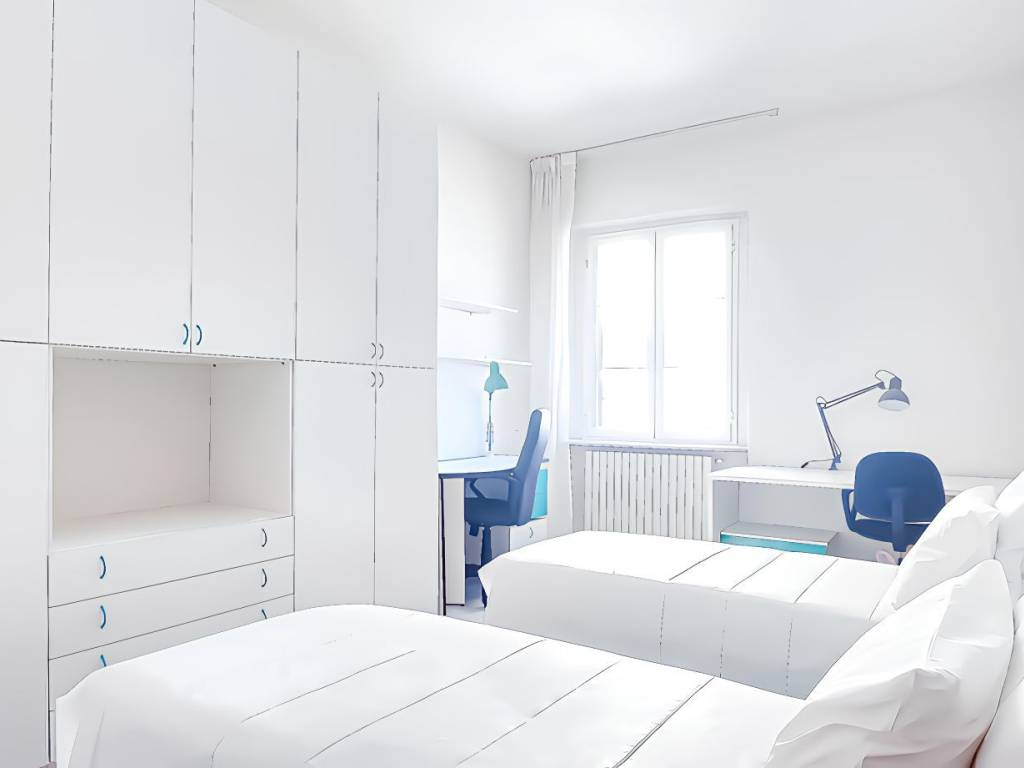 5 posti letto in doppia via porta buia 38, arezzo