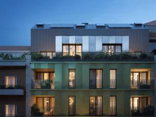 Penthouse via Trezzo d'Adda 14, Solari, Milan