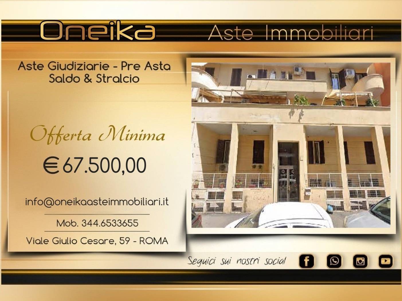 Appartamento in vendita a Roma