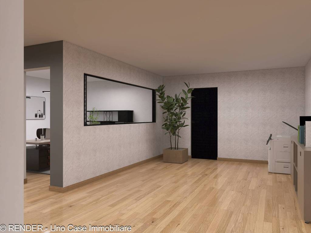 Stanza non arredata