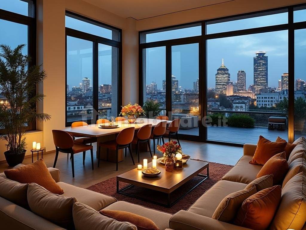 Sale Penthouse in piazzale Medaglie d'Oro Milan. Good condition ... - Penthouse Apartment Sold In Milan
