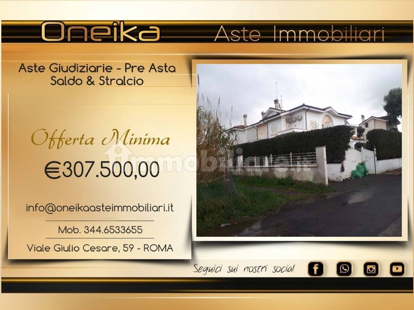 Villa in vendita a Fiumicino