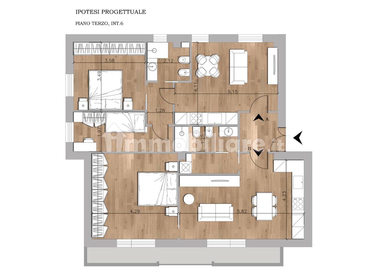 Appartamento in vendita a Roma