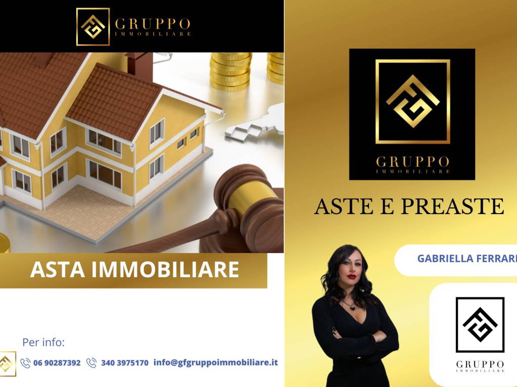 Villa all'asta via Alessandro Rolla 5, Roma