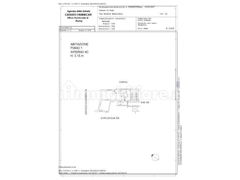 Appartamento in vendita a Roma