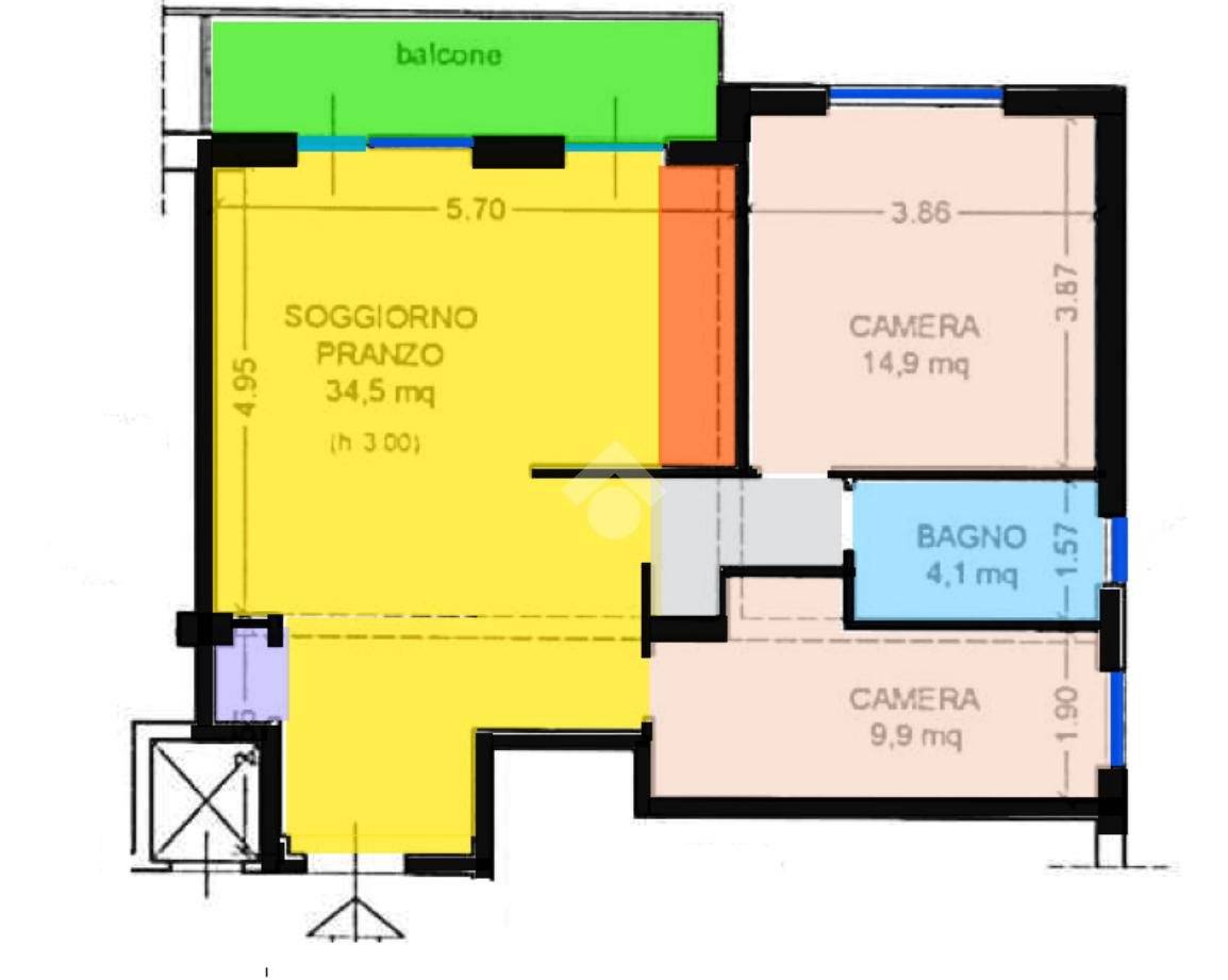 Appartamento in vendita a Roma