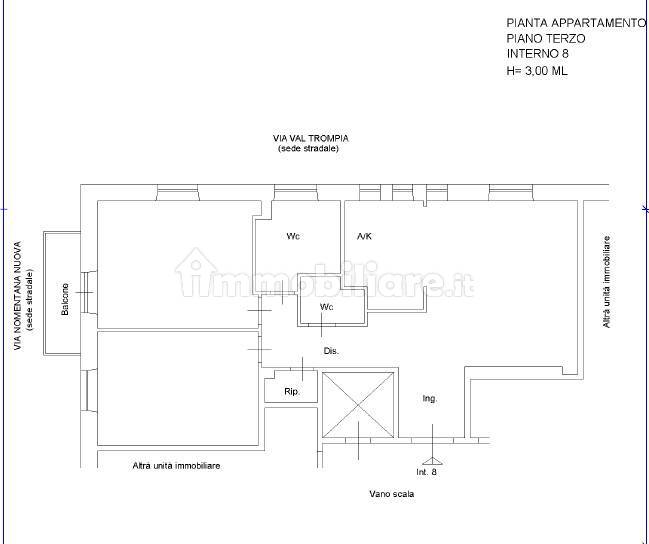 Appartamento in vendita a Roma