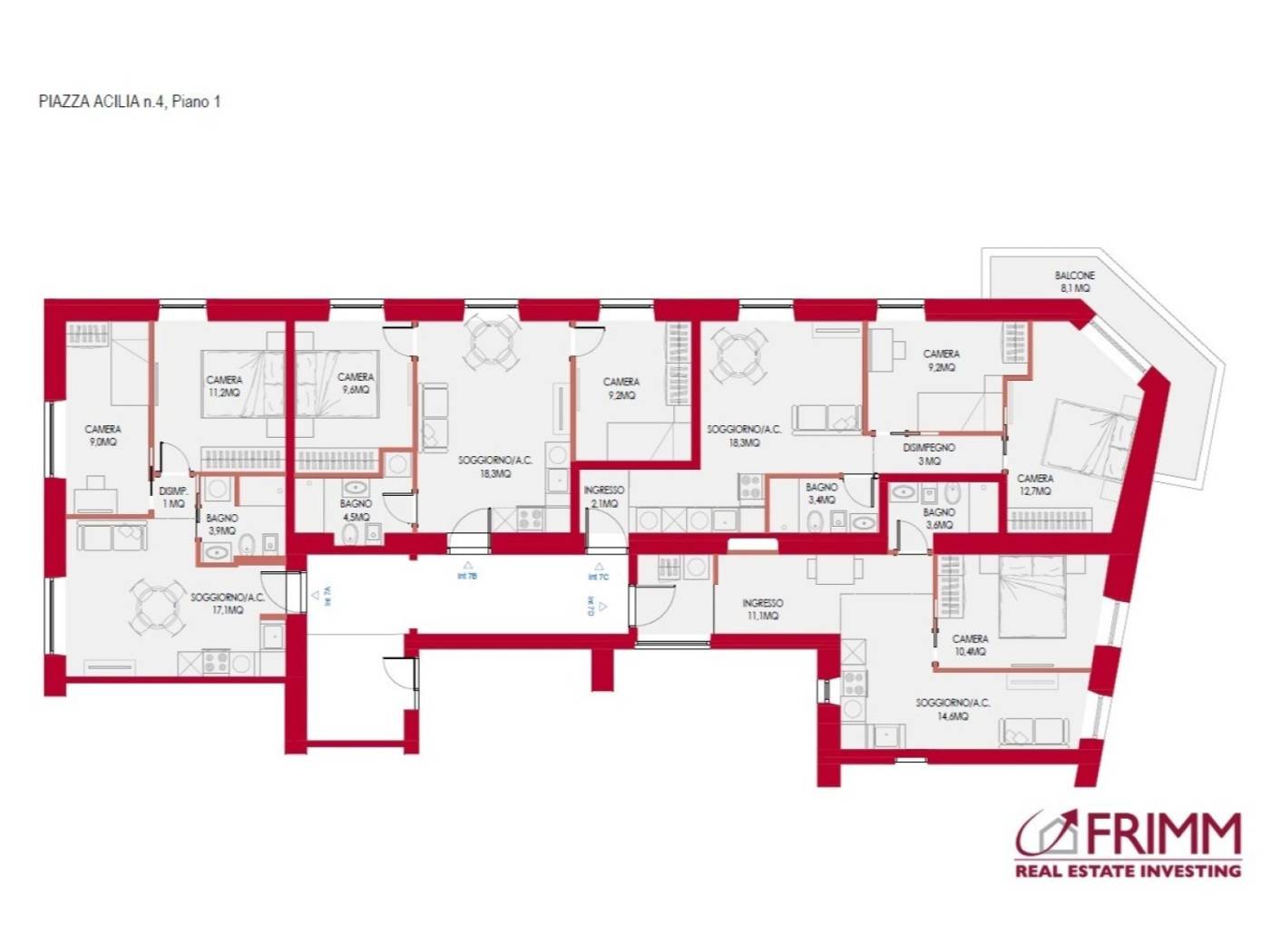 Appartamento in vendita a Roma