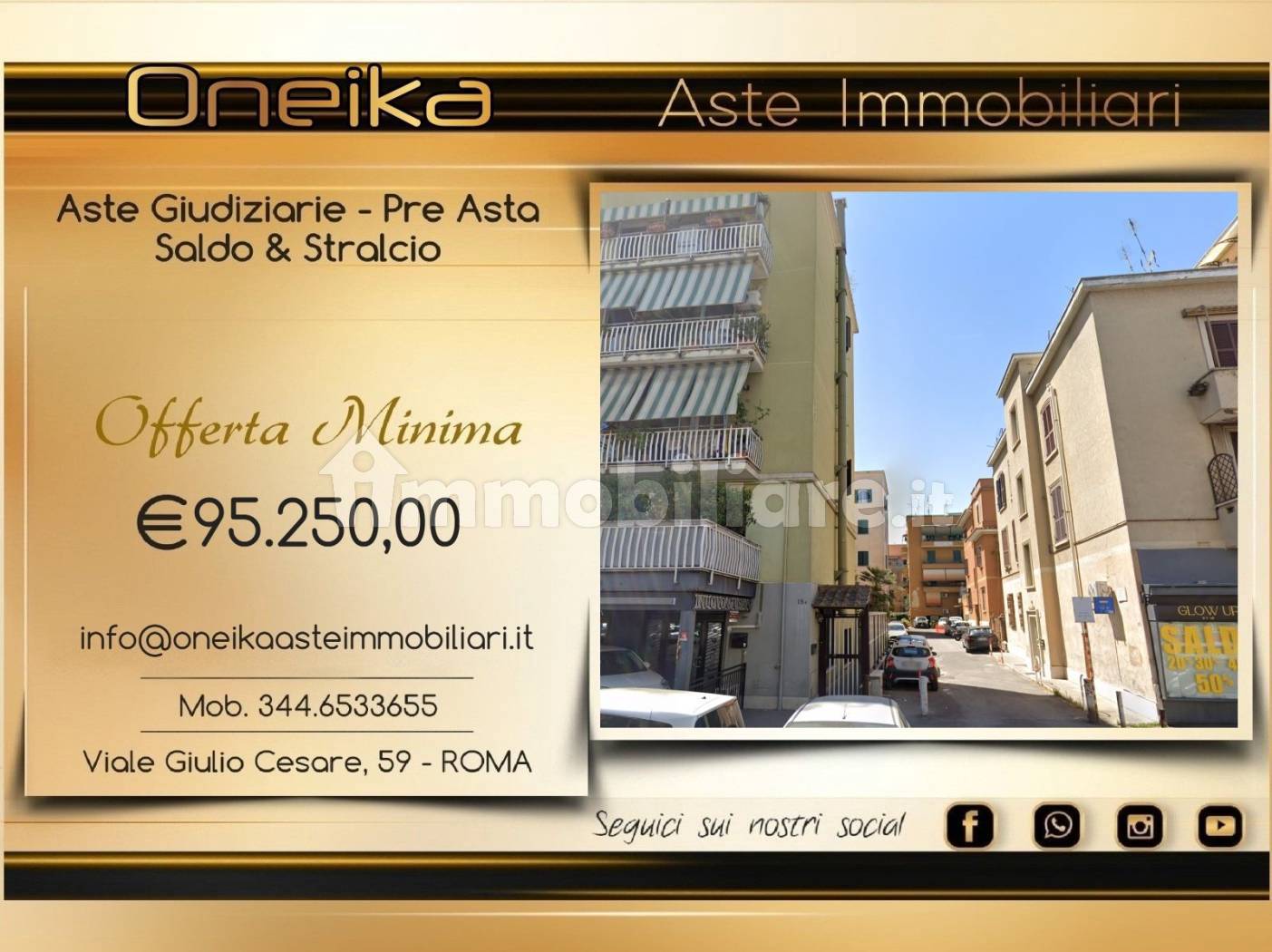 Appartamento in vendita a Roma