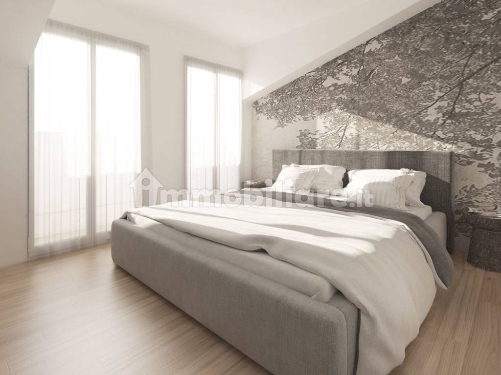 Attico nuovo, 100 m², Affori, Milano