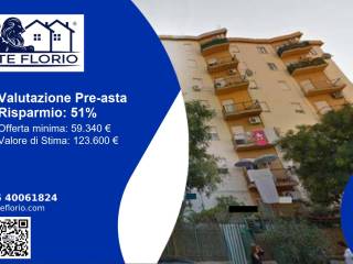 Apartment at auction via Giuseppe Cerboni, Palermo