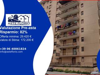 Apartment at auction via Azolino Hazon 4, Palermo