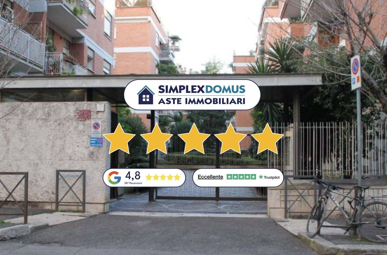 Appartamento all'asta via Cornelio Magni, Roma