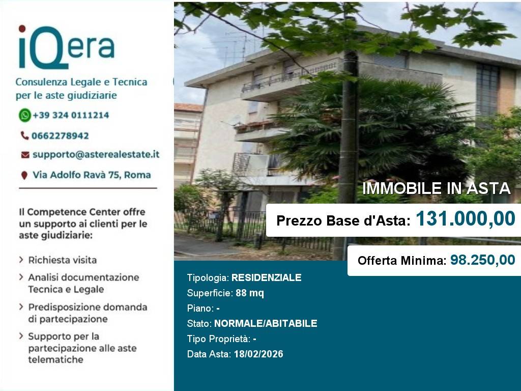 Appartamento in asta a Venezia