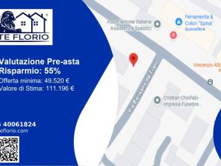 Apartment at auction via Barisano da Trani, Palermo