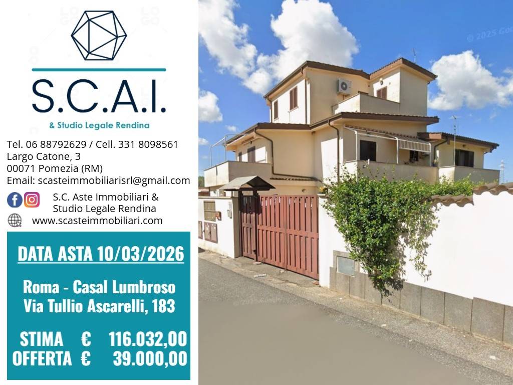 Appartamento in vendita a Roma