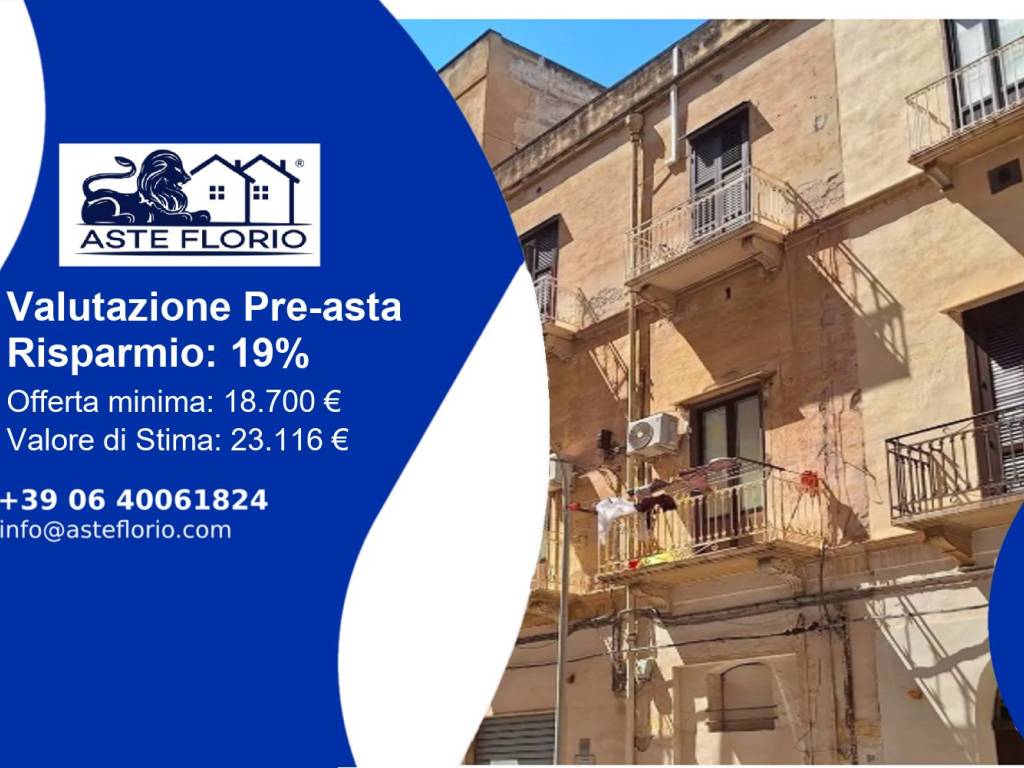 Asta Per Appartamento Via Passo Enea 43 Centro Trapani Rif asta-per-appartamento-via-passo-enea-43-centro-trapani-rif