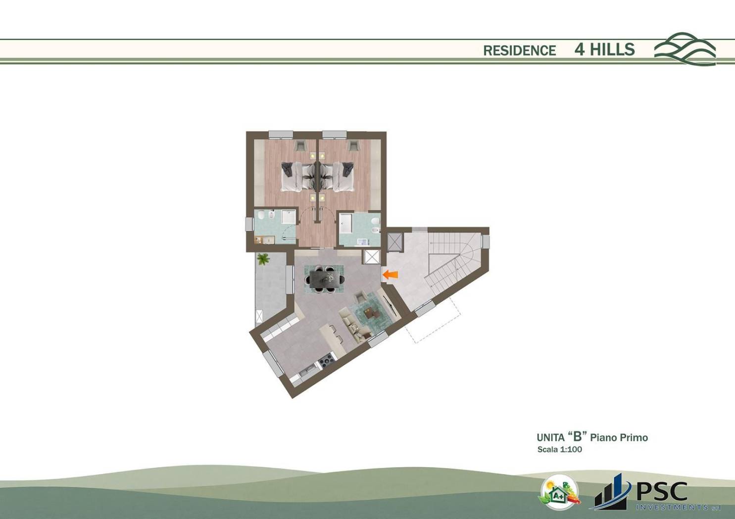 Appartamento in vendita a Scandiano
