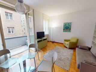 2-room flat via Giuseppe Sapeto 7, Corso Genova, Milan